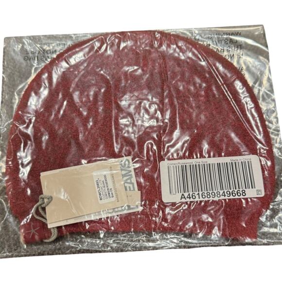 Barefoot Dreams Cozy ChicLite Confetti Beanie - Crimson/Rosewood